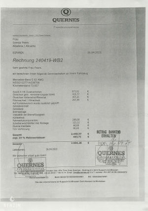 Mercedes-Benz E63 AMG T W212 - 2011