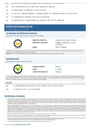 DeLorean DMC12 “Time Machine” - 1982