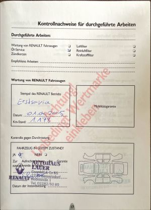 Renault Clio 2 RS 182 Projet - 2005