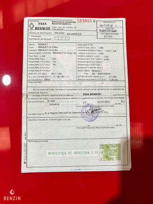 Renault 18 Turbo - 1983