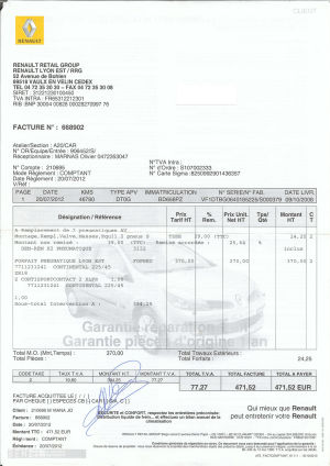 Renault Laguna Coupé GT 2.0t - 2008