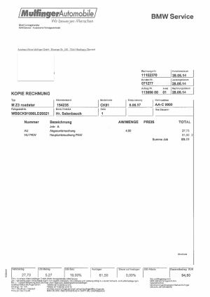 BMW Z3M Roadster - 1997