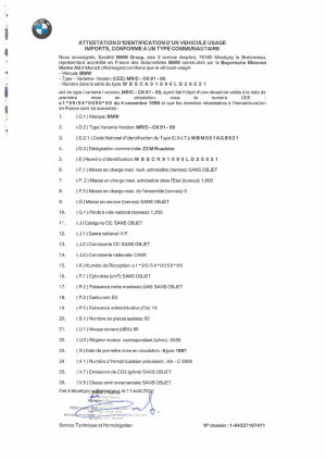 BMW Z3M Roadster - 1997