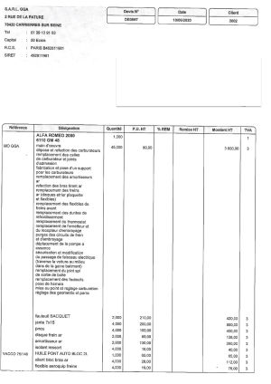 Alfa Romeo GT 2000 Veloce look GTA - 1972