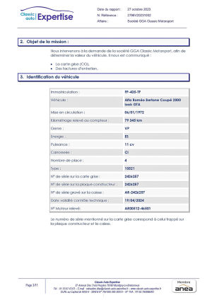 Alfa Romeo GT 2000 Veloce look GTA - 1972
