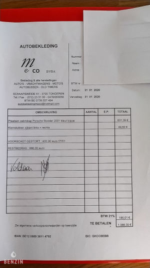 Porsche Boxster 2.7 - 2001