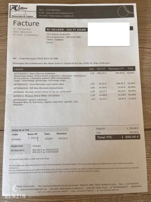 Mercedes-Benz 230ce W123 - 1984