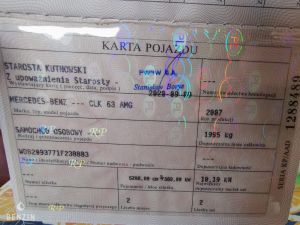 Mercedes-Benz CLK 63 AMG Black Series - 2007