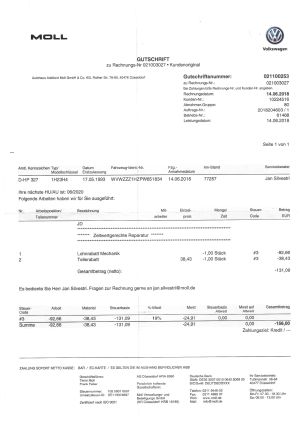 Volkswagen Vento GL 77k km - 1993