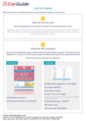 Bentley Arnage T 500 Mulliner - 2009