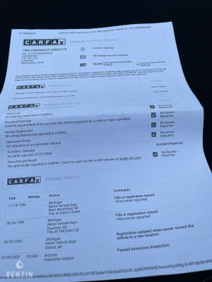 Chevrolet Corvette C4 Indy 500 Pace Car - 1986