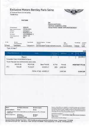 Bentley Arnage T 500 Mulliner - 2009