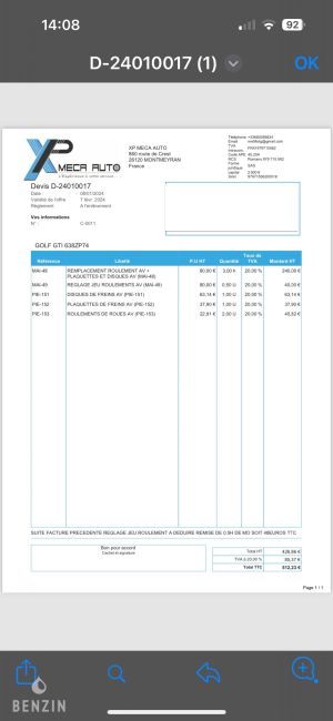 Volkswagen Golf 1 GTI 1600 67k km - 1980