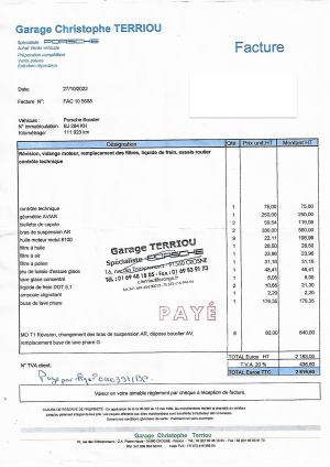 Porsche Boxster 2.5 986 - 1997