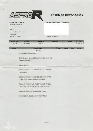 McLaren MP4-12C Spider - 2013