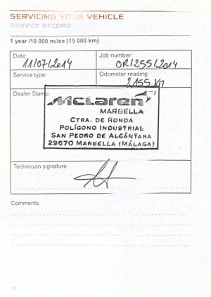 McLaren MP4-12C Spider - 2013