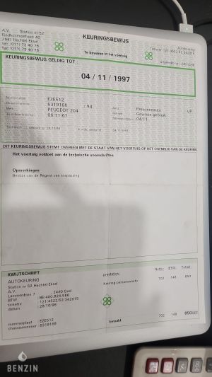 Peugeot 204 - 1967*Projet