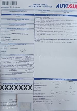 Alfa Romeo 159 3.2 V6 Q4 - 2007