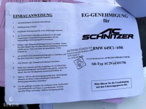 BMW 645i AC Schnitzer Tension n°3/50 - 2004