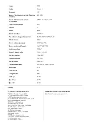 Mini Cooper S F56 - 2021