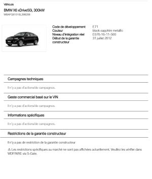 BMW X6 50i xDrive - 2012