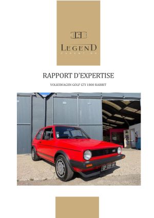 Volkswagen Golf 1 GTI 1800 - 1984