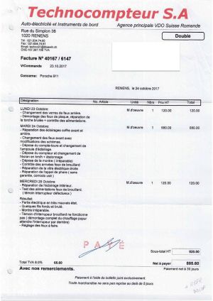 Porsche 911 Type G Carrera 2.7 US - 1974