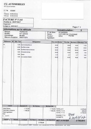 Porsche 911 Type G Carrera 2.7 US - 1974