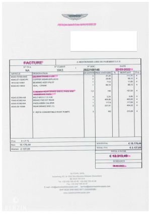 Aston Martin V8 Vantage Roadster - 2008