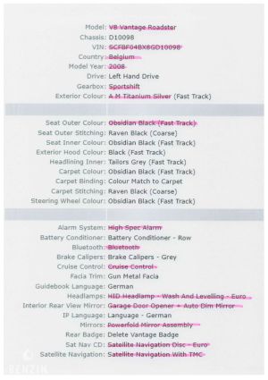 Aston Martin V8 Vantage Roadster - 2008