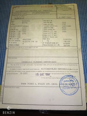 Toyota Supra 3.0i - 1988