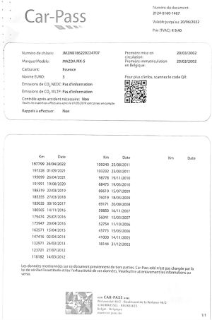 Mazda MX-5 NBFL Phoenix - 2002