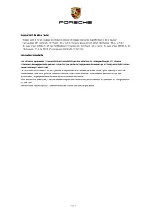 Porsche 911 type 992 Carrera 4S -2020