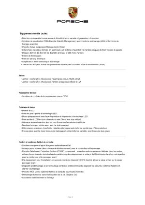 Porsche 911 type 992 Carrera 4S -2020