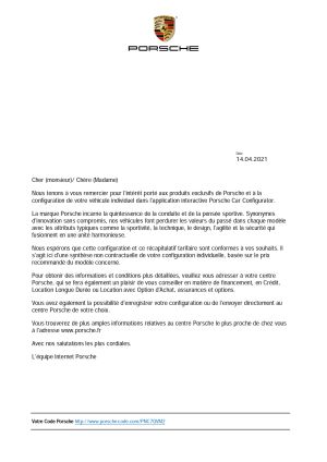 Porsche 911 type 992 Carrera 4S -2020