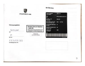 Porsche 911 type 992 Carrera 4S -2020