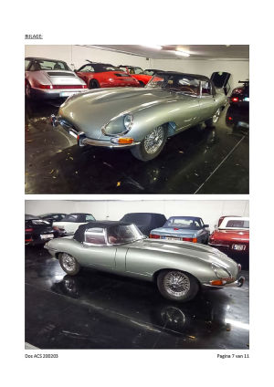 Jaguar E-Type Series 1 Flat Floor - 1961