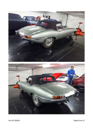 Jaguar E-Type Series 1 Flat Floor - 1961