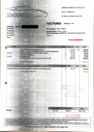 Ford Focus RS - 2003