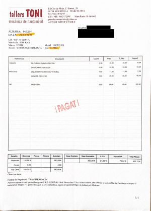 Ford Focus RS - 2003