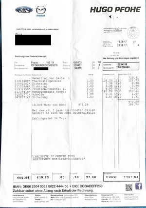 Ford Focus RS - 2003