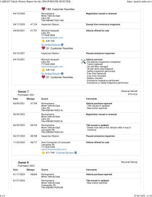 Porsche Boxster S - 2006