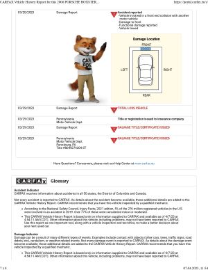 Porsche Boxster S - 2006