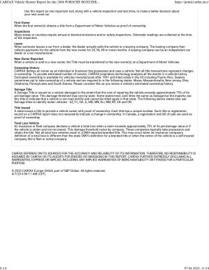 Porsche Boxster S - 2006