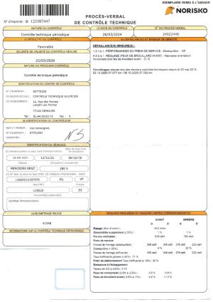 Mercedes-Benz 280 S W116 - 1978