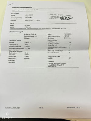 Mercedes-Benz C63S T AMG W205 - 2017