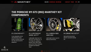 Porsche 911 type 992 GT3 Manthey - 2023