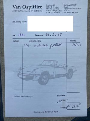 Triumph Spitfire 1500 - 1977