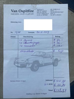 Triumph Spitfire 1500 - 1977