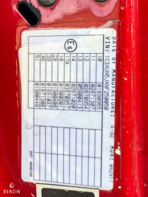 Chrysler Lebaron 2.5T cabriolet - 1994